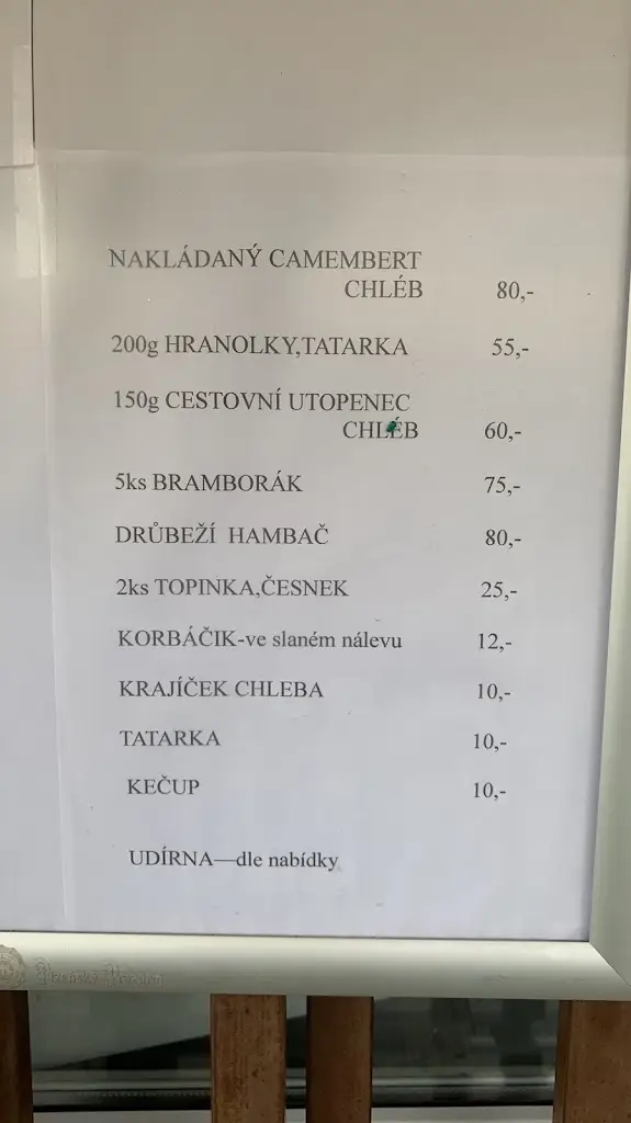 Menu_Občerstvení na Dolině_Zašová_image_1