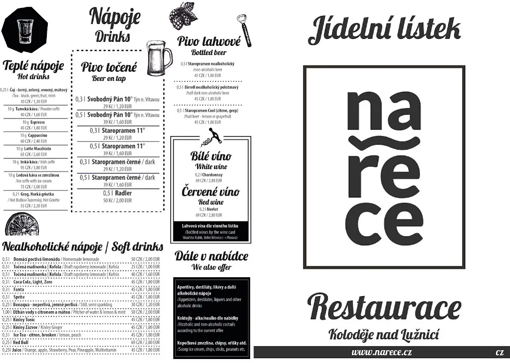 Menu_Restaurace Na Řece_Týn nad Vltavou_image_3