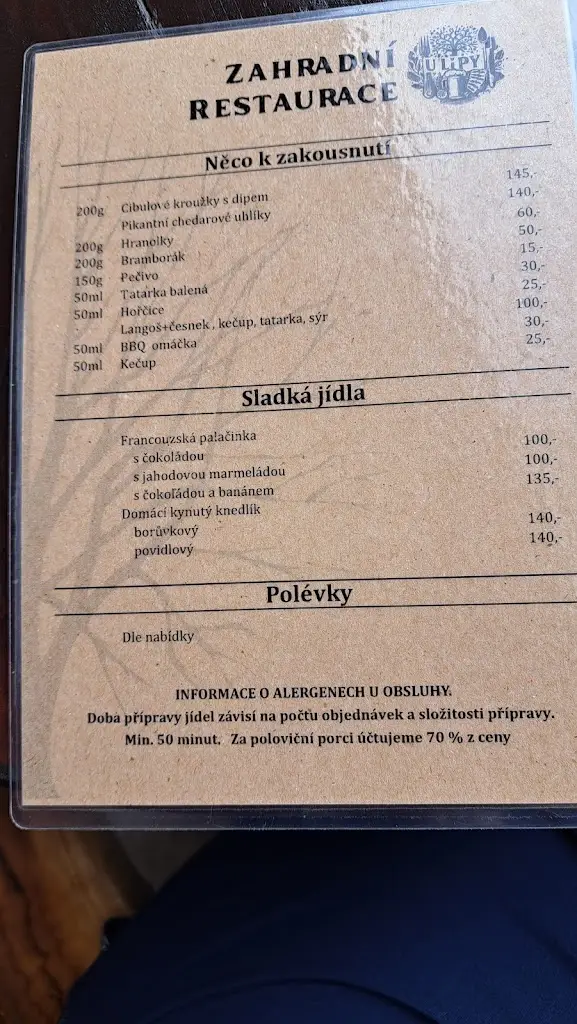 Menu_Restaurace U Lípy_Valašské Meziříčí_image_1