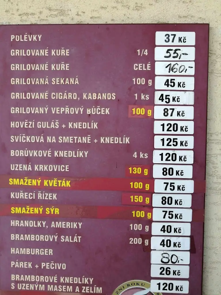 Menu_Restaurace a Veterán Muzeum_Valašské Meziříčí_image_1