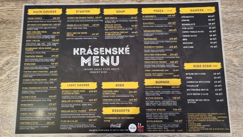 Menu_Krásenský pivovar_Valašské Meziříčí_image_2