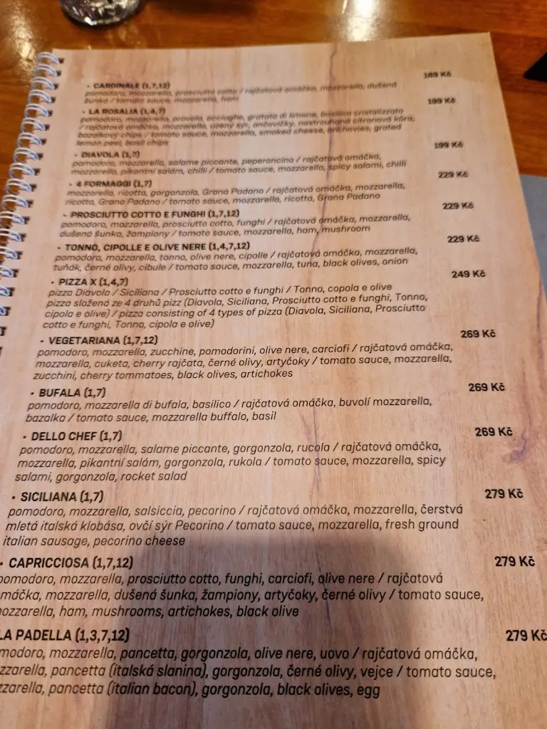 Menu_LA PADELLA_Valašské Meziříčí_image_4