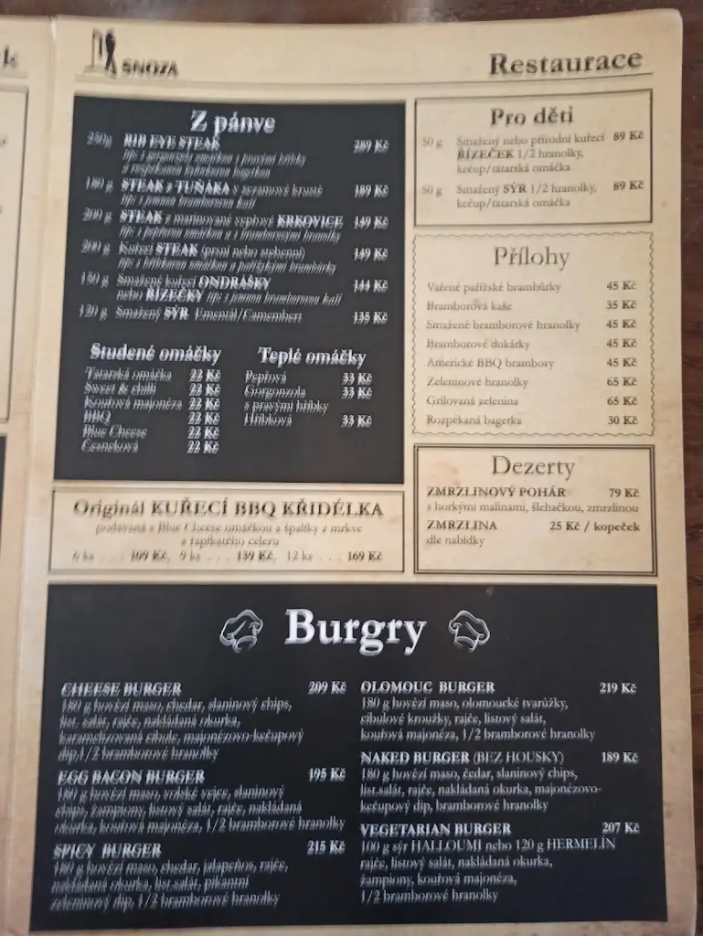 Menu_Restaurace SNOZA_Valašské Meziříčí_image_4
