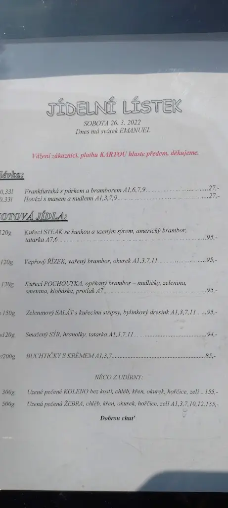 Menu_Restaurace U Bundárů_Valašské Meziříčí_image_3