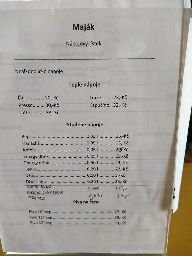 Menu_Maják_Valašské Meziříčí_image_1