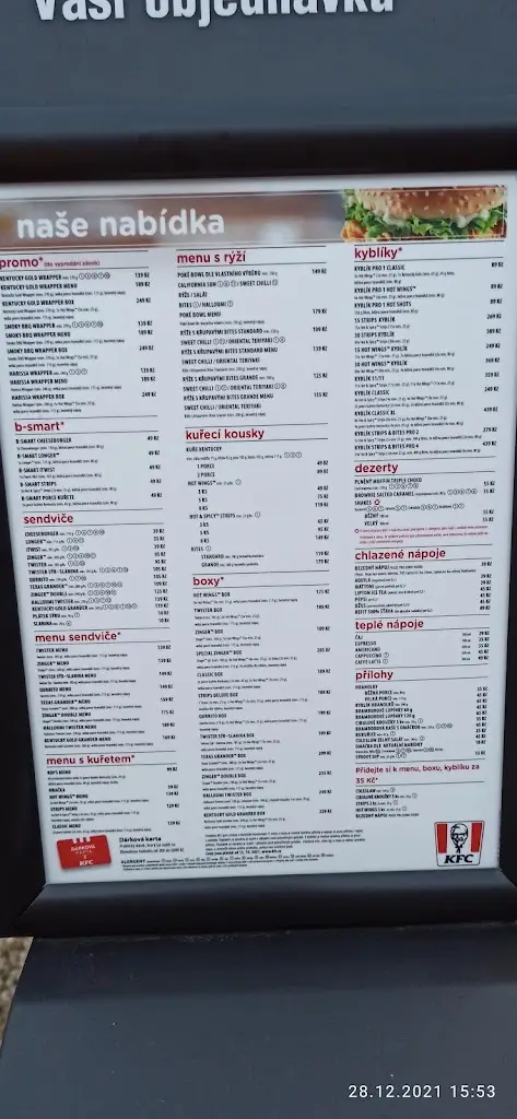 Menu_KFC Valašské Meziříčí_Valašské Meziříčí_image_1