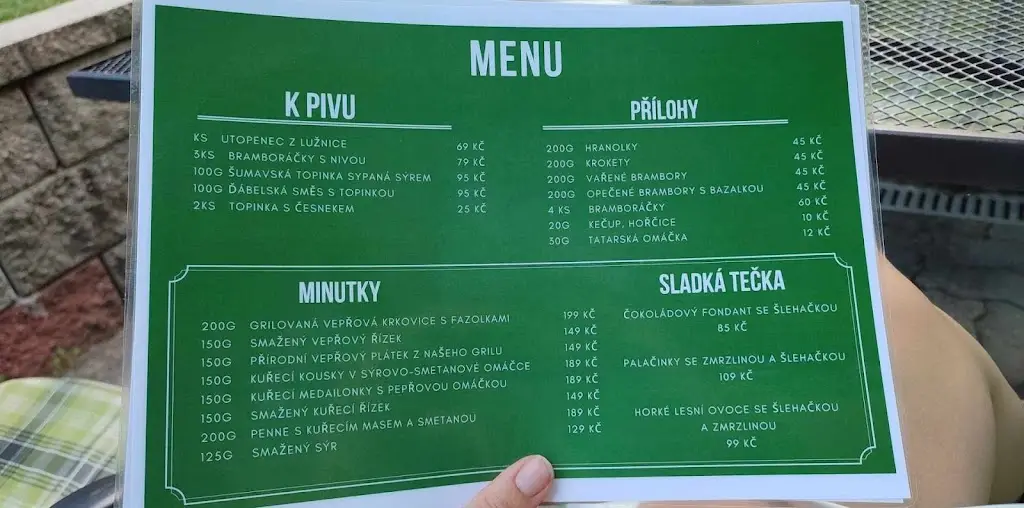 Menu_Restaurace Žíznivé údolí_Týn nad Vltavou_image_1