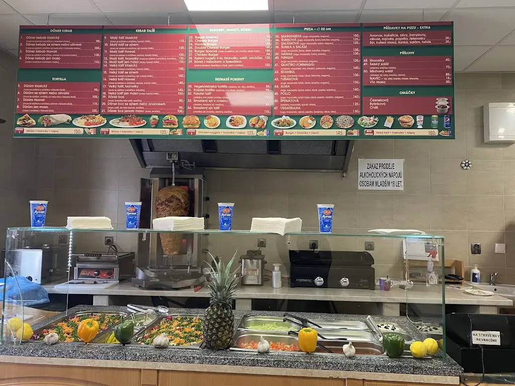 Original Döner Kebab House, Týn nad Vltavou ristorante a Týn nad Vltavou