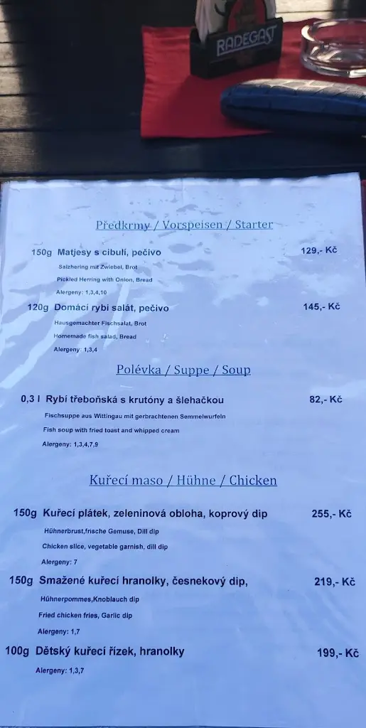 Menu_Restaurace Rožmberská Bašta_Třeboň_immagine_2