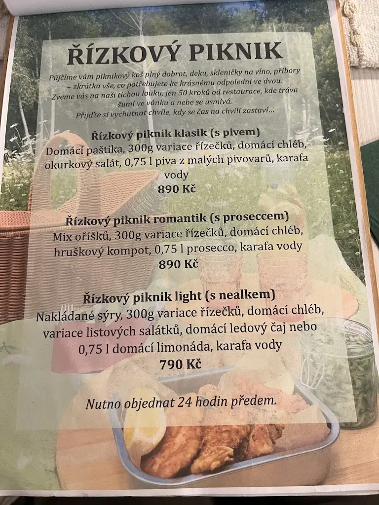 Menu_Řízková restaurace Kopretina_Třeboň_image_2