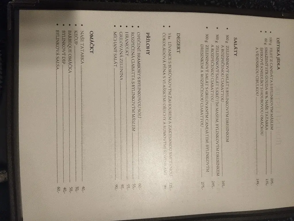 Menu_Bily Konicek Restaurant_Třeboň_image_4