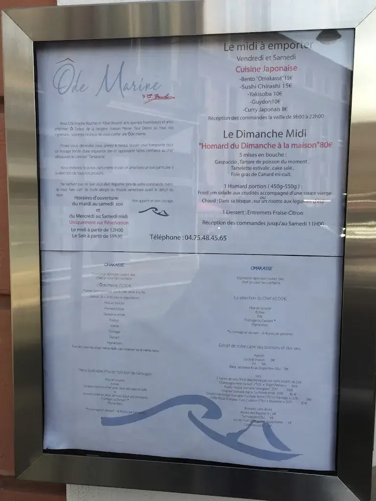 Menu_Ôde Marine_Bourg-de-Péage_image_2