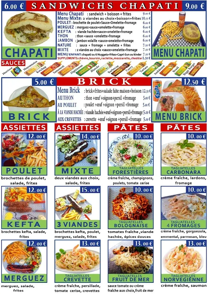 Menu_Chapati montbe restaurant pizzeria_Montbéliard_image_1