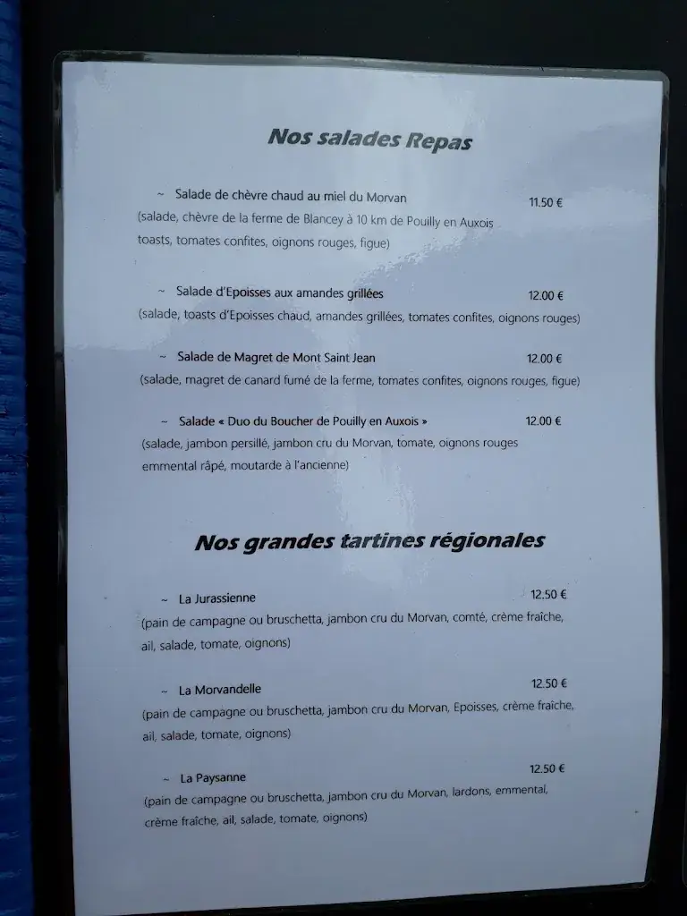 Menu_Le Sporting_Pouilly-en-Auxois_image_2