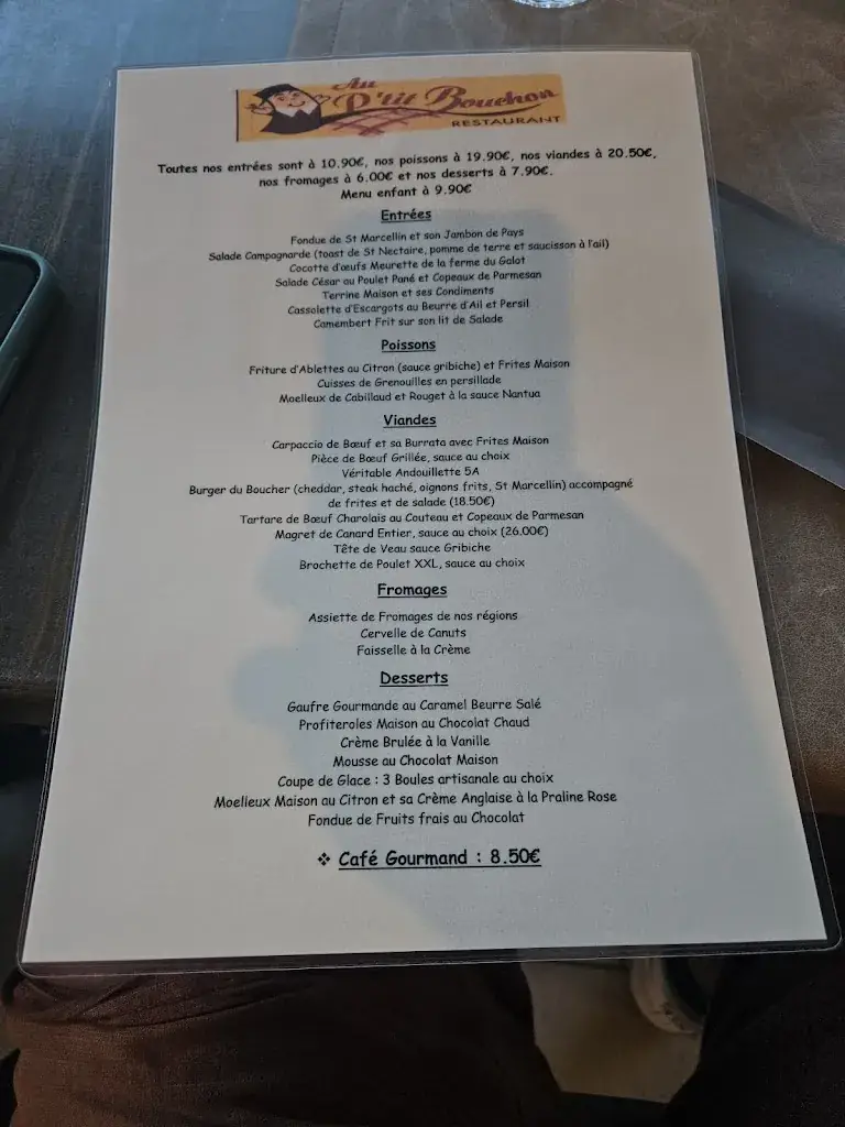 Menu_Au Petit Bouchon_Yzeure_immagine_1