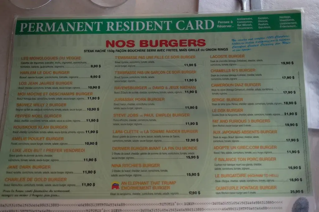 Zahouani Nacim_Ritchie's diner_Créancey_review