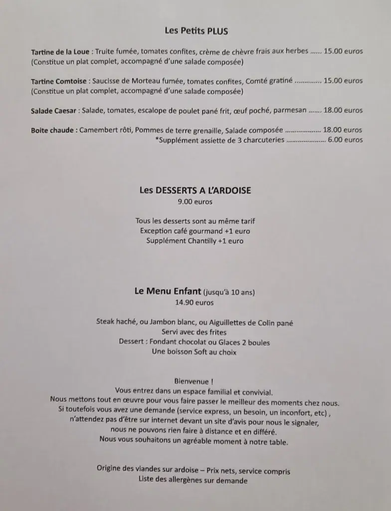 Menu_Restaurant La Truite de la Loue_Quingey_image_2