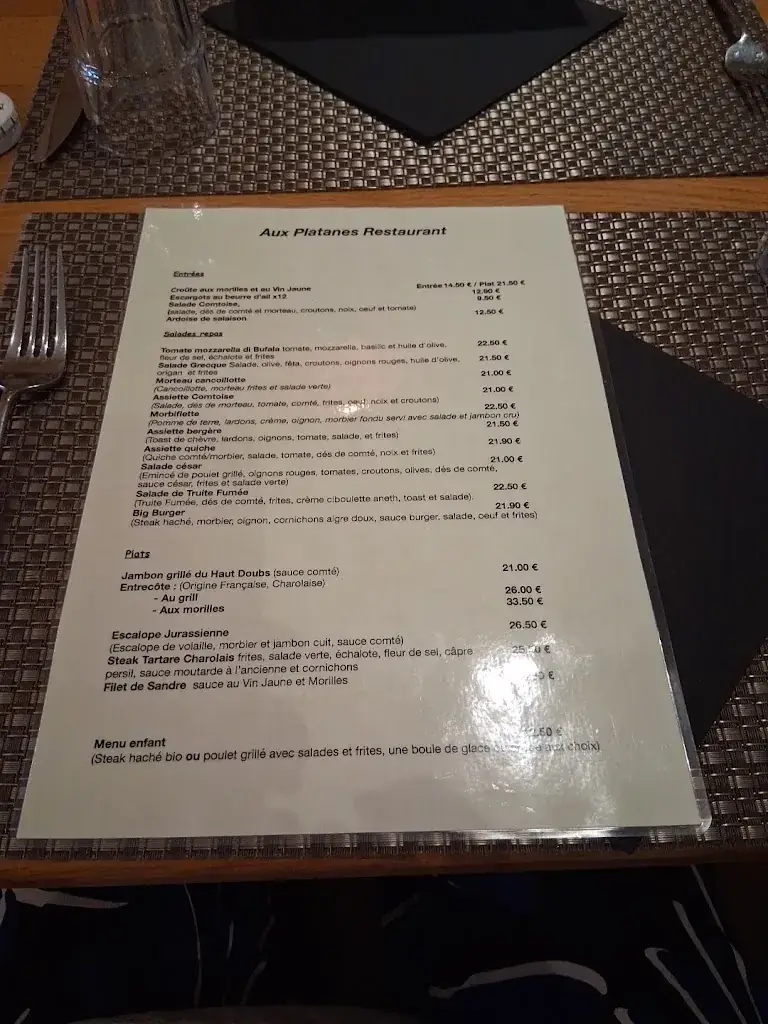 Menu_Aux Platanes_Poligny_image_1