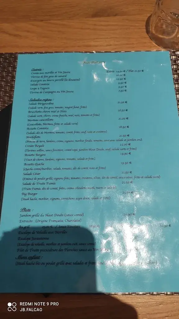 Menu_Aux Platanes_Poligny_image_2