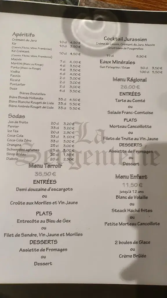 Menu_La Sergenterie_Poligny_image_2