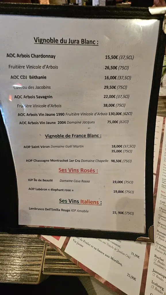 Menu_Le Casta_Poligny_image_4