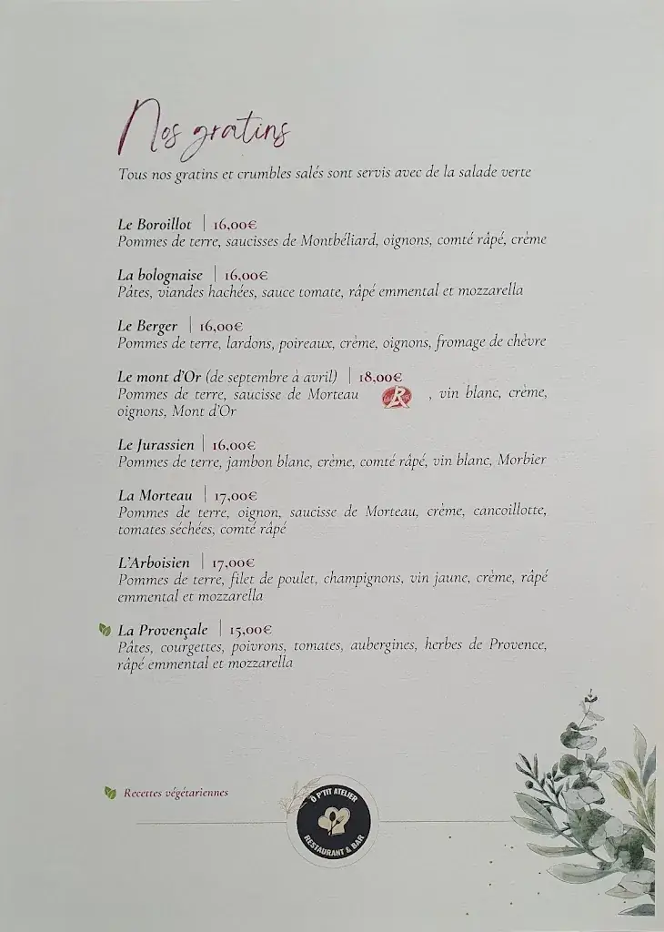 Menu_Ô p'tit atelier_Pusey_image_1