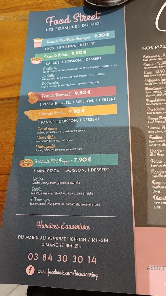 Menu_La Cucina_Neuvelle-lès-Cromary_image_3