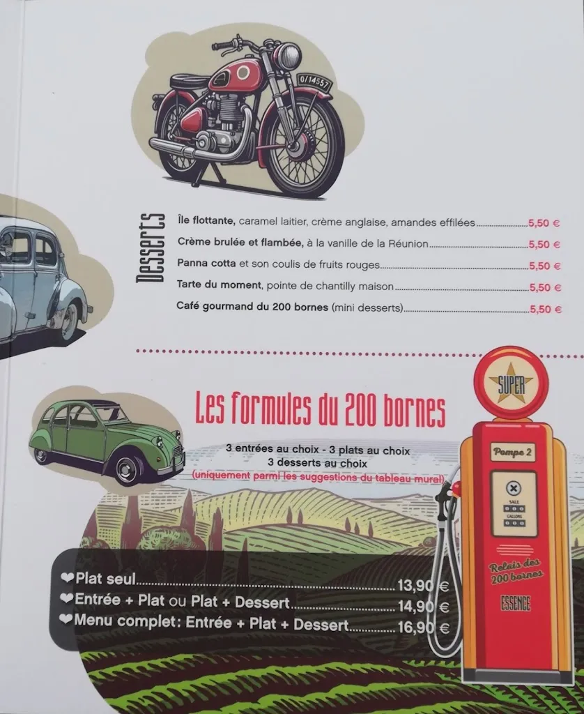 Menu_Relais Les 200 Bornes_Pouilly-sur-Loire_image_1