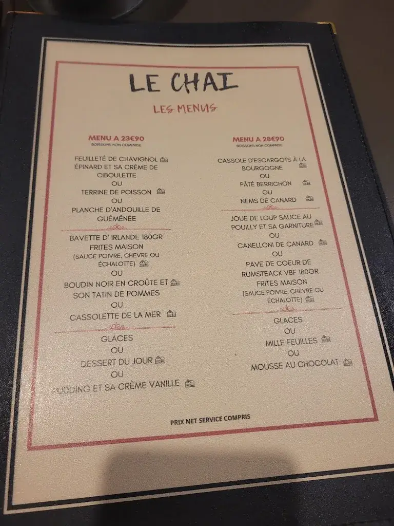 Menu_Restaurant brasserie Le Chai_Pouilly-sur-Loire_image_3