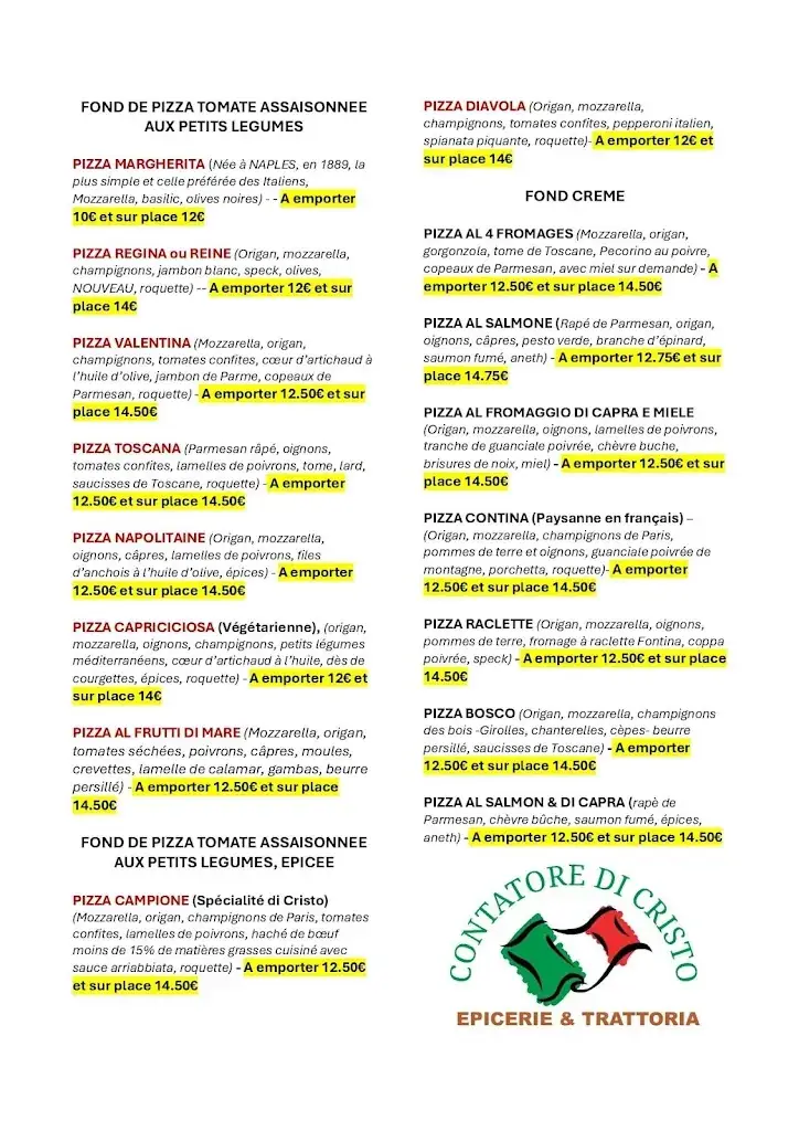 Menu_Contatore di Cristo - Food Court Italien - Epicerie fine_Ronchamp_image_4