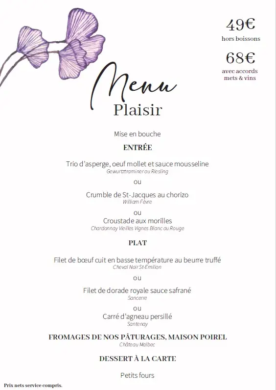 Menu_Hôtel-Restaurant Le Rhien_Ronchamp_image_3