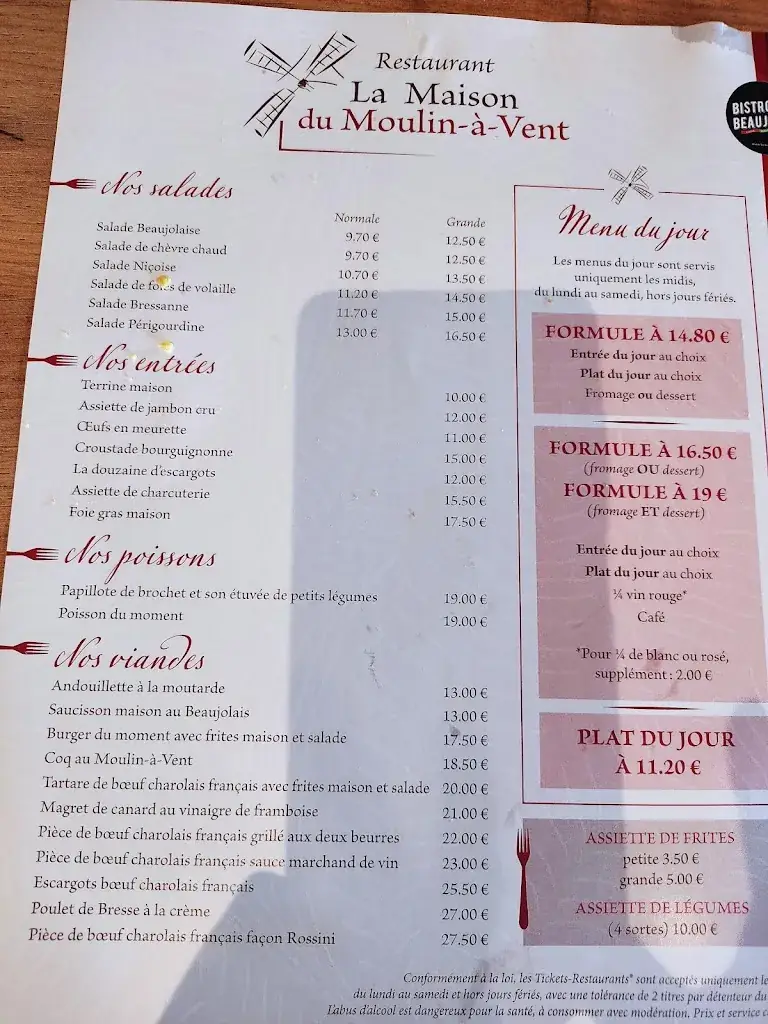 Menu_La Maison du Moulin à Vent_Romanèche-Thorins_image_2