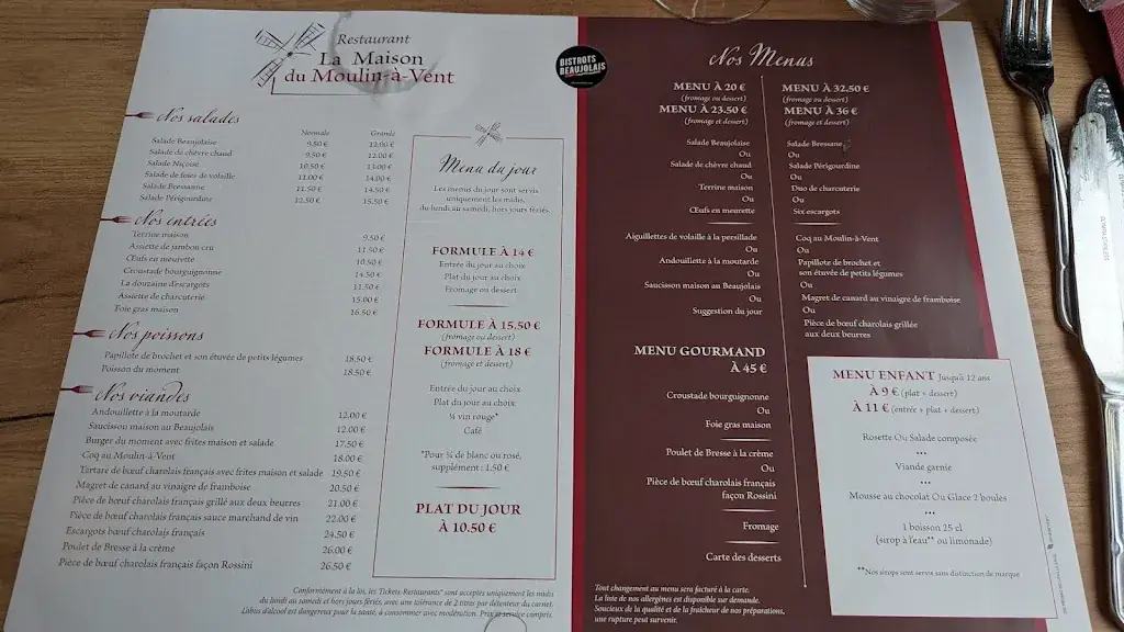 Menu_La Maison du Moulin à Vent_Romanèche-Thorins_image_3