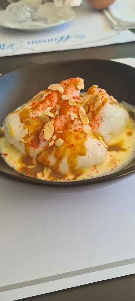 Menu_Hôtel Restaurant La Maison Blanche_Romanèche-Thorins_image_6