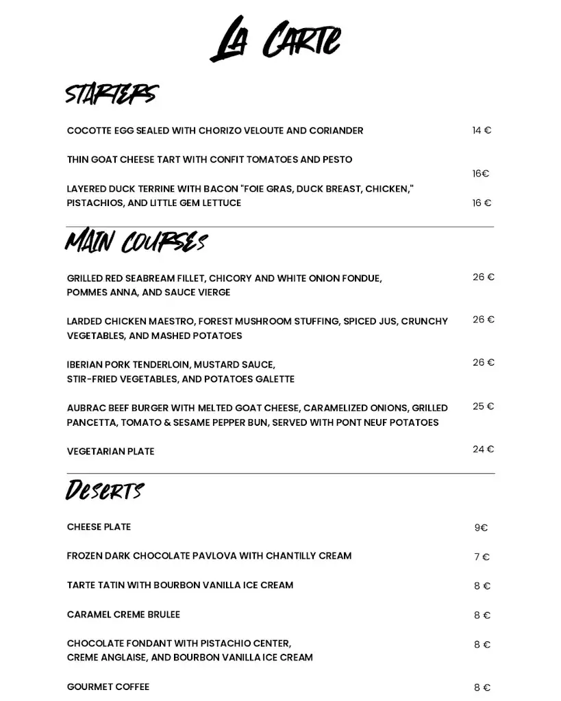 Menu_Restaurant Le Belle Croix_Saint-Bris-le-Vineux_image_1