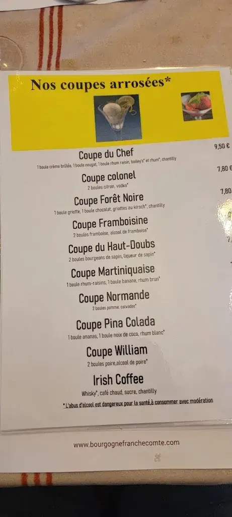 Menü_Auberge La Petite Charrue_Vauthiermont_Bild_2