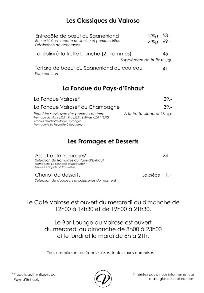 Menu_Le Café Valrose_Rougemont_image_1