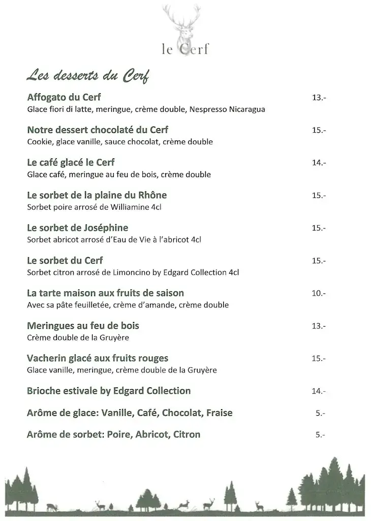 Menu_Café du Cerf_Rougemont_imagen_2