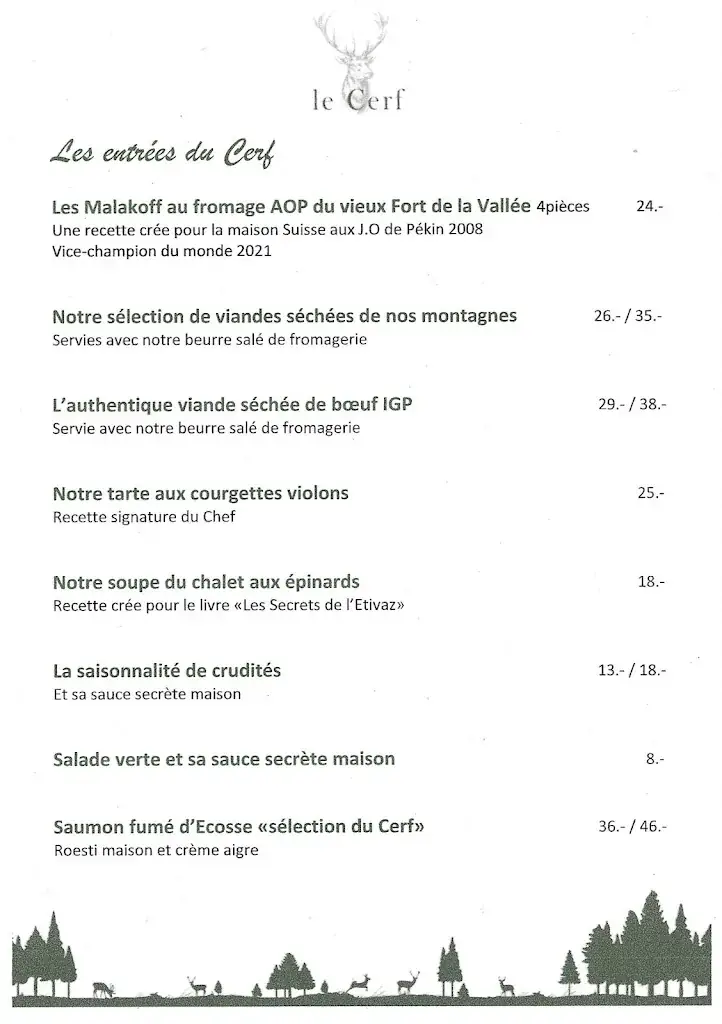 Menu_Café du Cerf_Rougemont_imagen_4