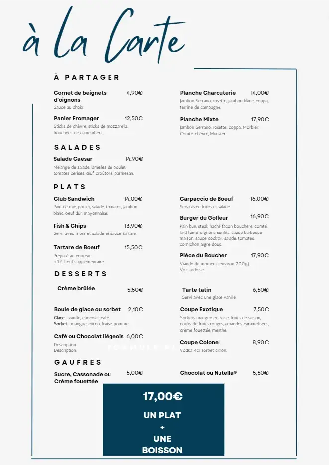 Menü_Counter Du Green_Quetigny_Bild_3