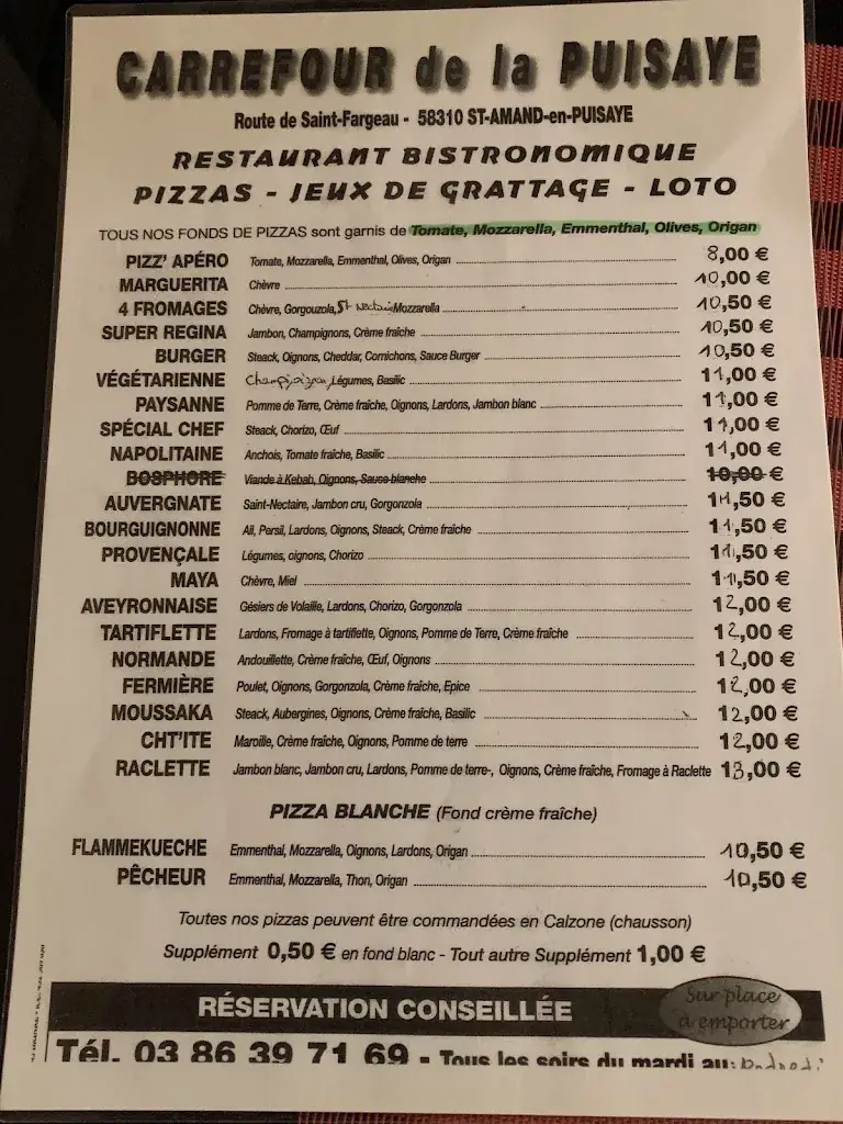 Menu_Au Carrefour de la Puisaye_Saint-Amand-en-Puisaye_image_1