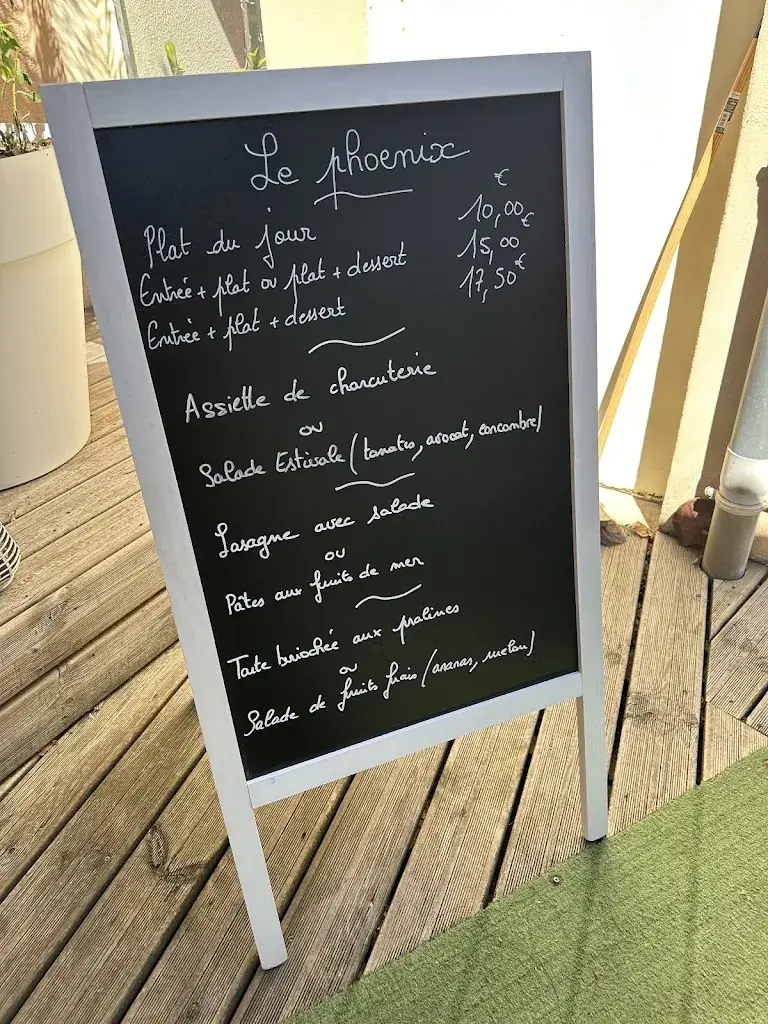 Menu_Restaurant Le Phœnix_Saint-Germain-du-Plain_immagine_1
