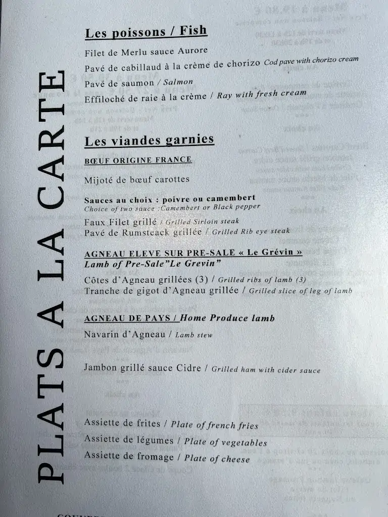 Menu_Restaurant La Fermette_Beauvoir_image_3