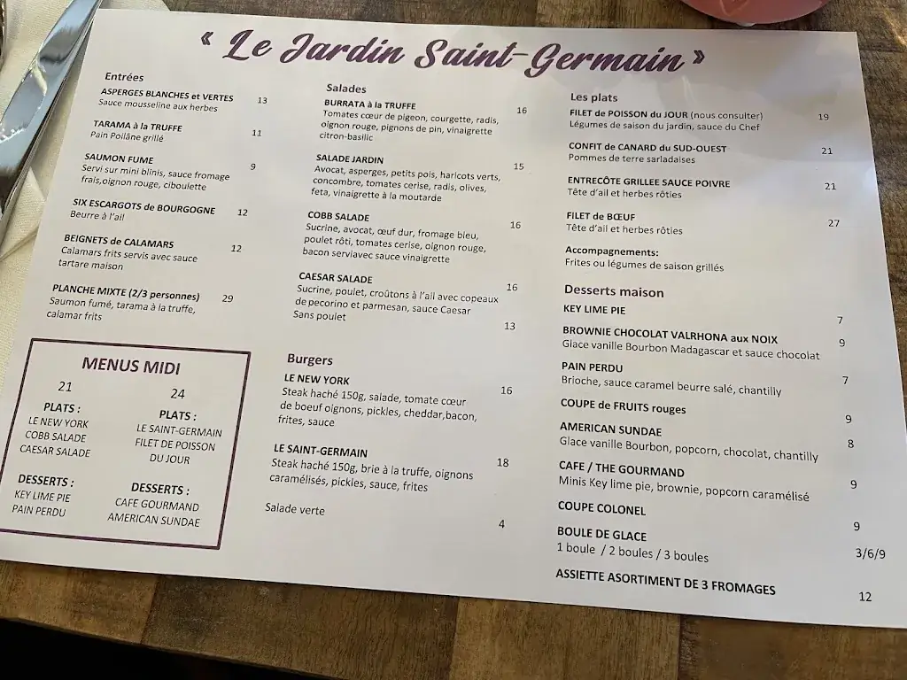 Menu_Le Jardin Saint-Germain_Paris_image_3