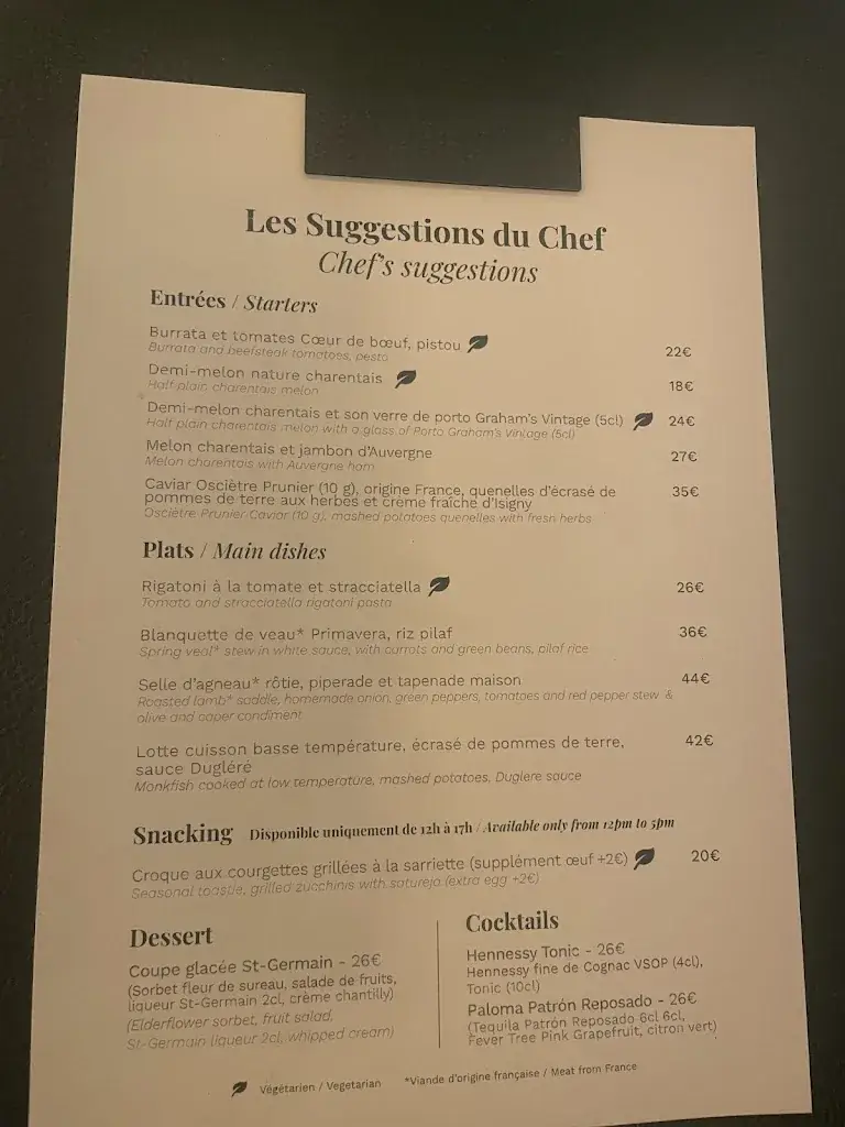 Menu_Les Deux Magots_Paris_image_4