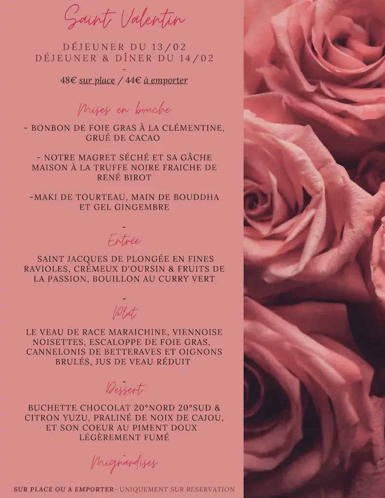 Menu_Restaurant Côté Marais_Beauvoir-sur-Mer_immagine_3