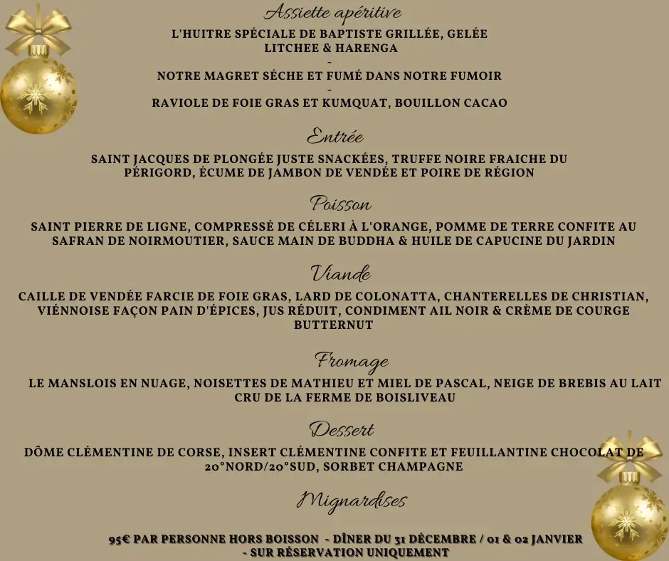 Menu_Restaurant Côté Marais_Beauvoir-sur-Mer_immagine_4