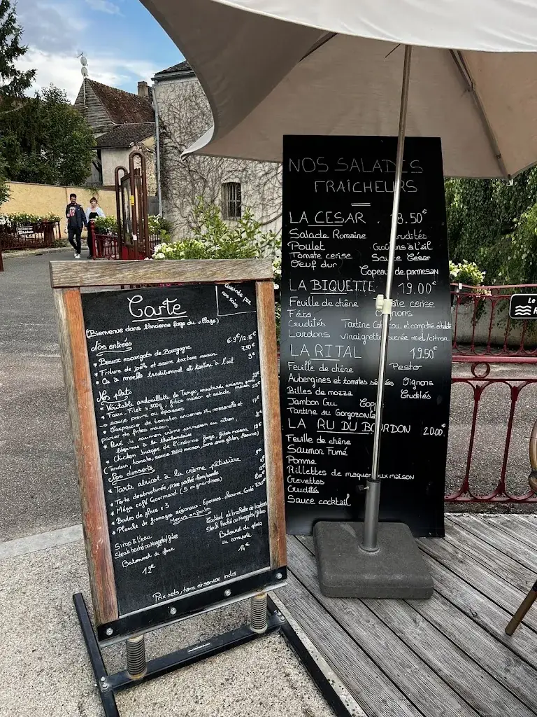 Menu_Le Bistrot du Château_Saint-Fargeau_image_1