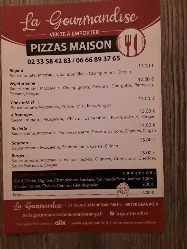 Menu_La Gourmandise_Beauvoir_image_3