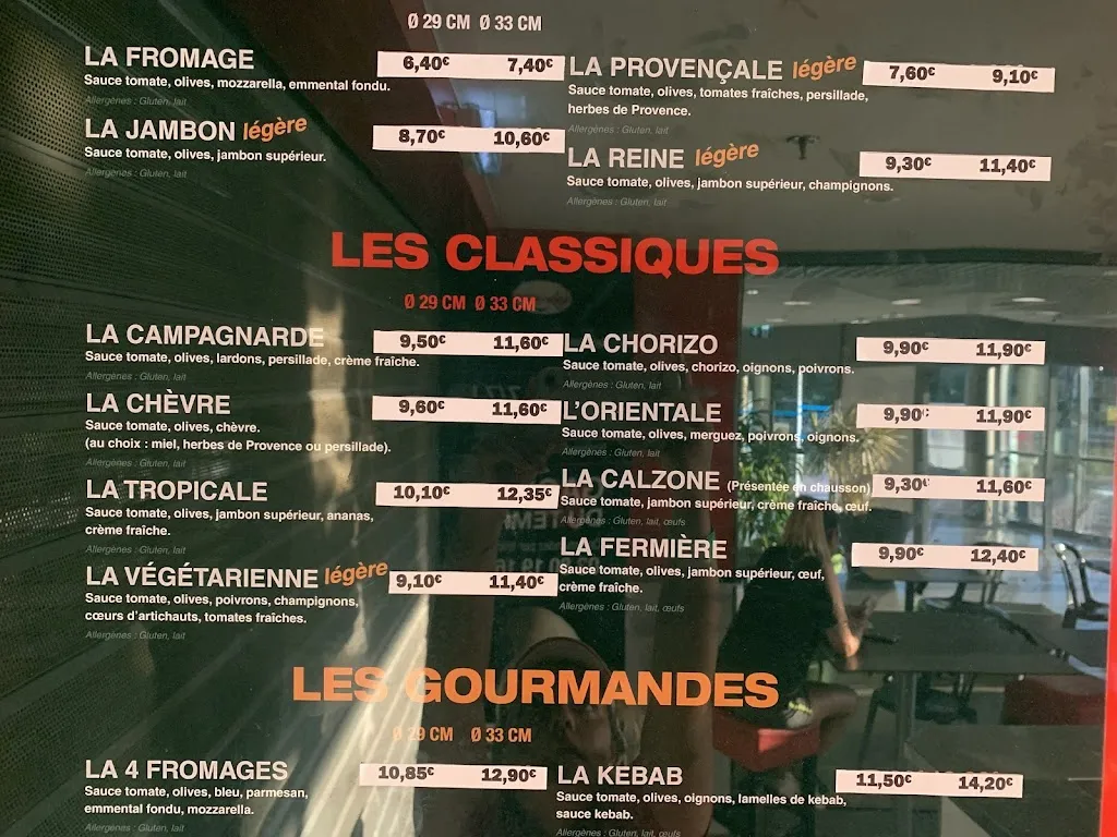 Menu_Le Kiosque à Pizzas_Saint-Apollinaire_immagine_2